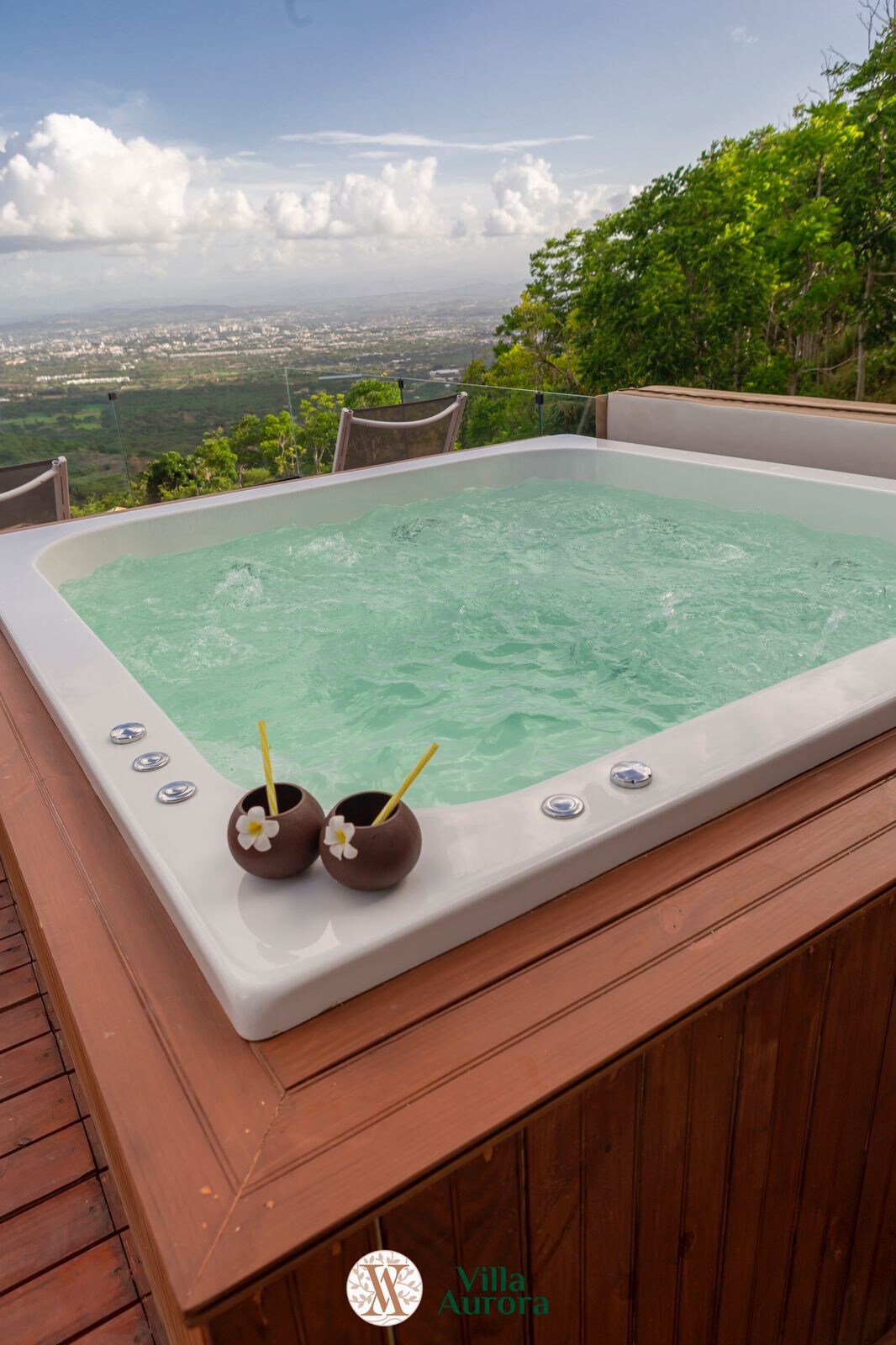 Villa de lujo con vista a santiago con Jacuzzi