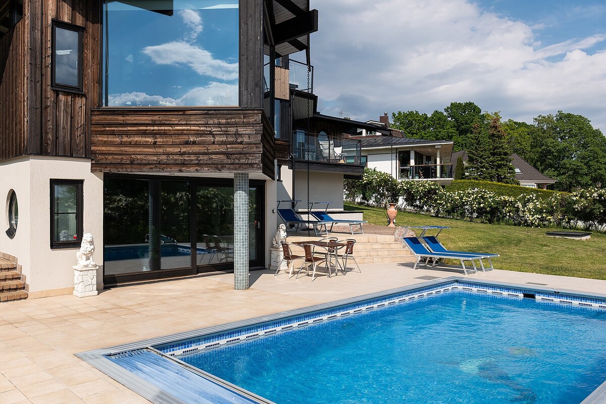 Oceanfront Villa with Private Pool.