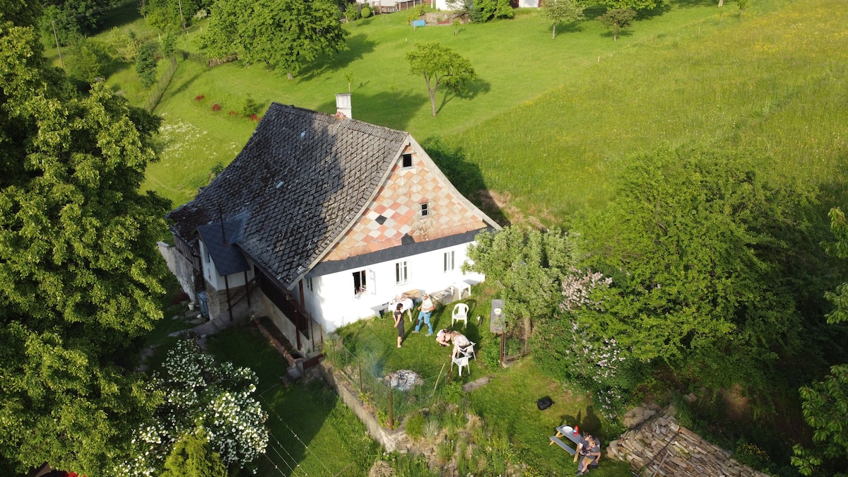 Romantic Old Cottage in Jamné