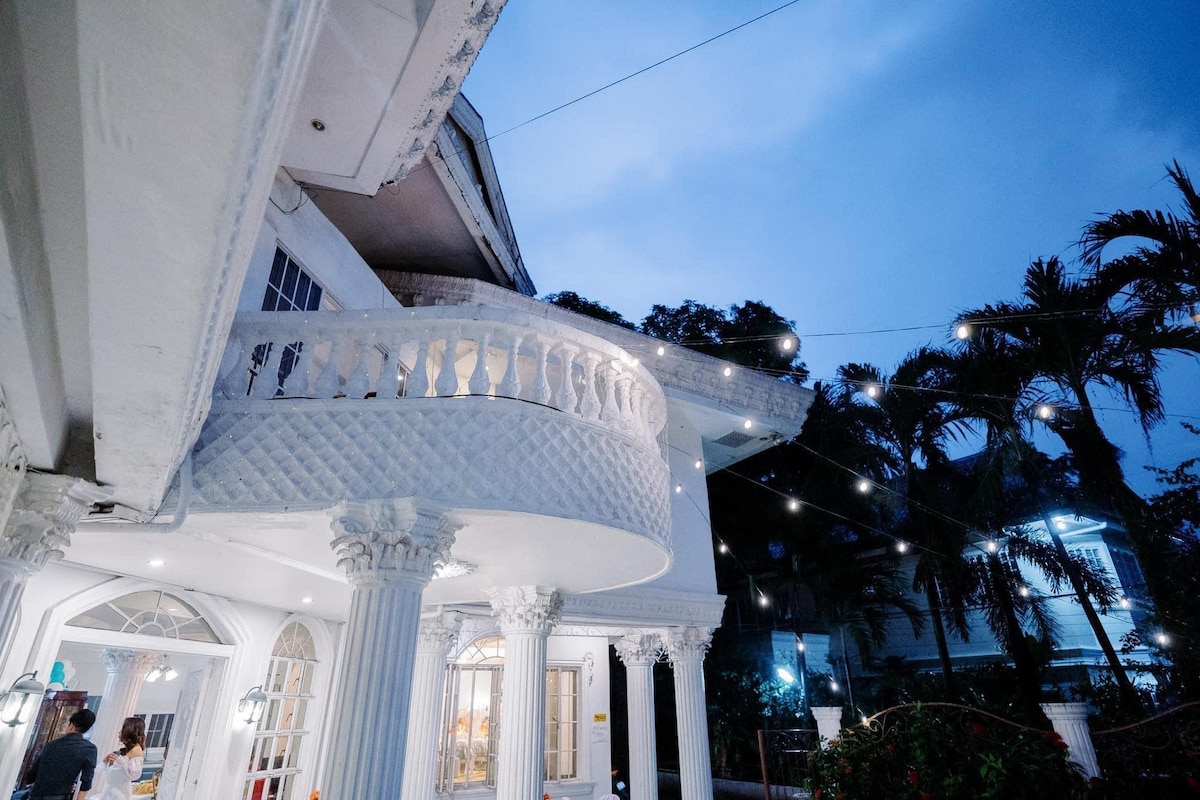 Private White Castle Villa in Cebu