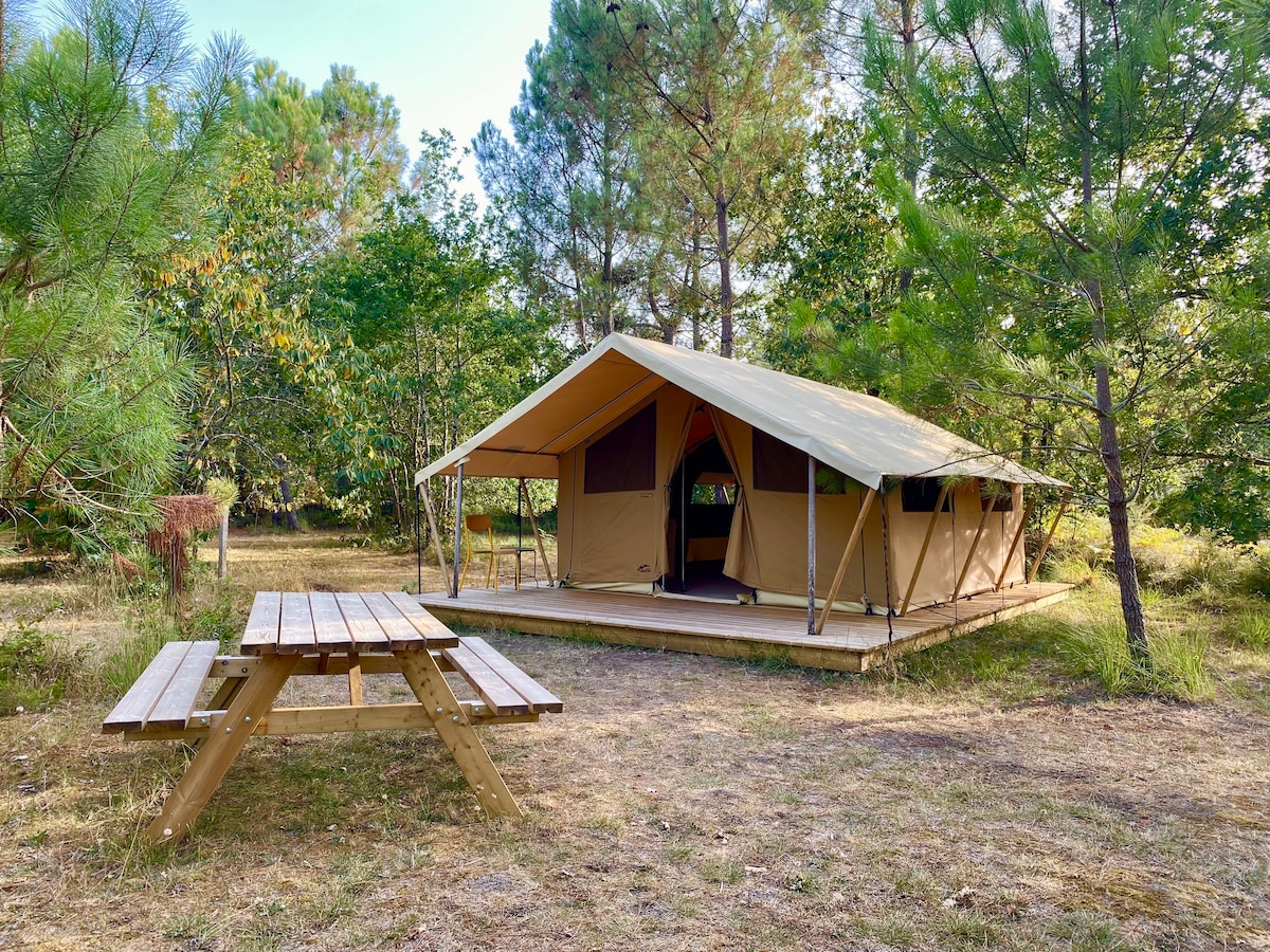 Tente Safari - Camping la Kahute