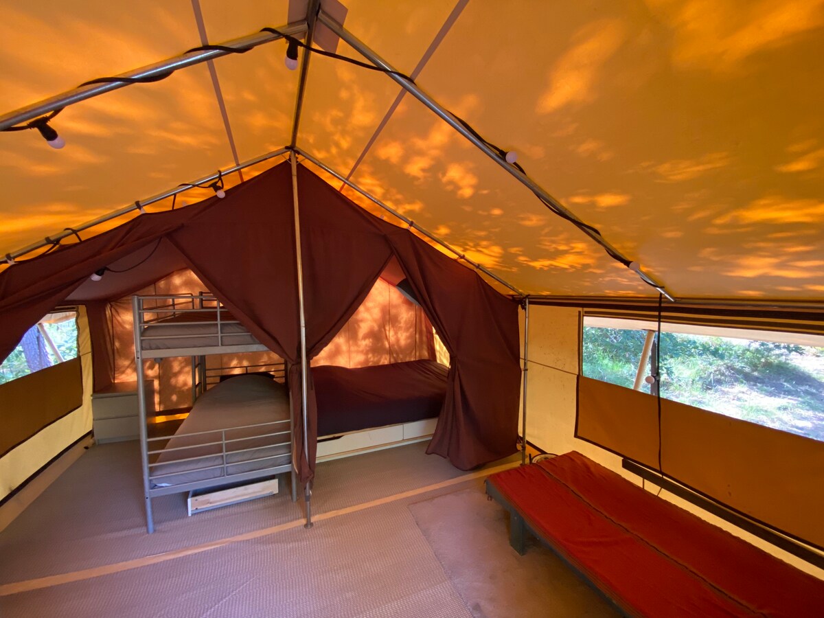 Tente Safari - Camping la Kahute