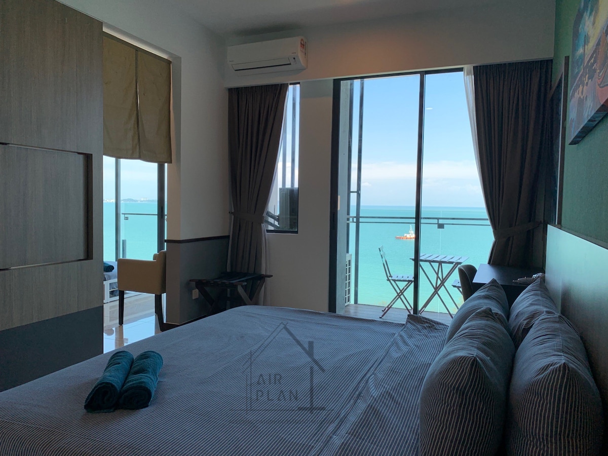 PD D'Wharf Premium Suite 9 Full Seaview （ 4-6人）