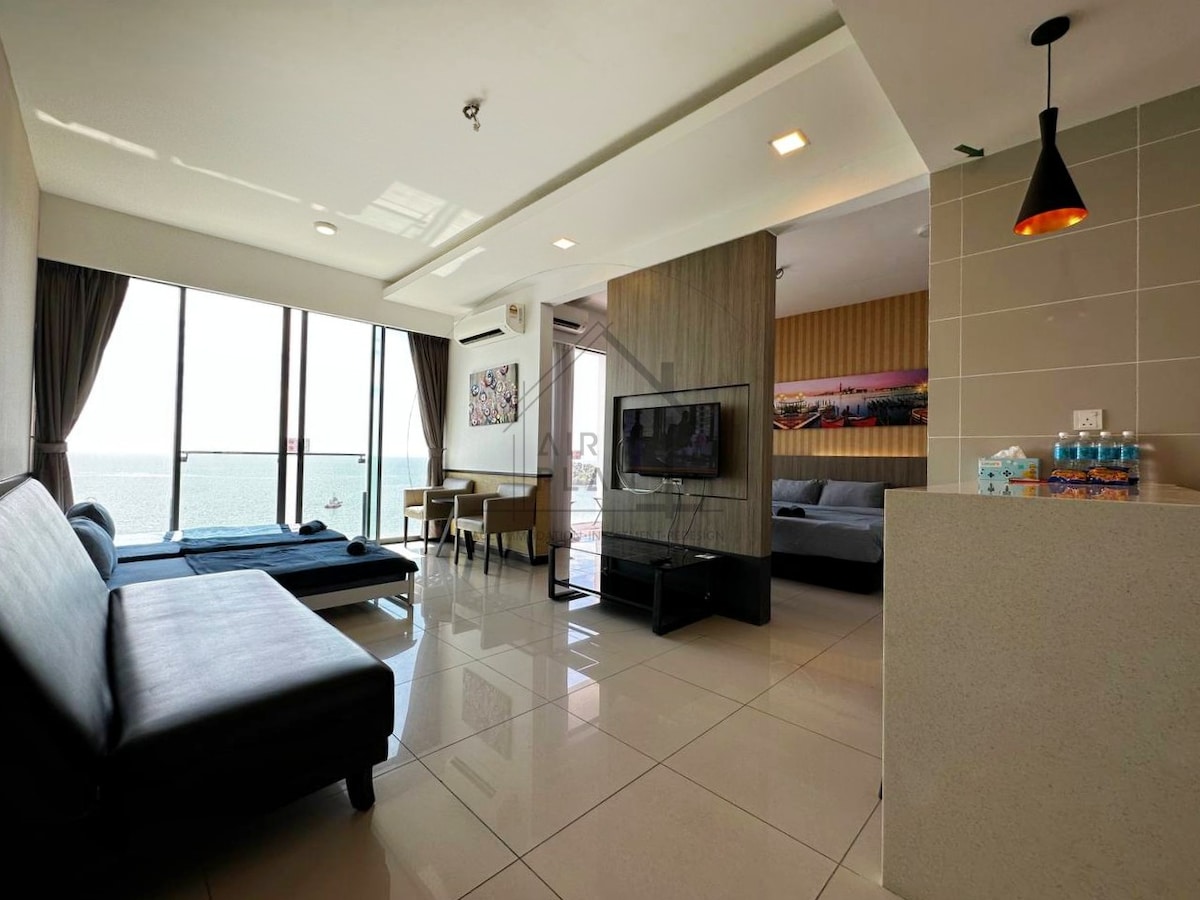 PD D'Wharf Premium Suite 9 Full Seaview （ 4-6人）