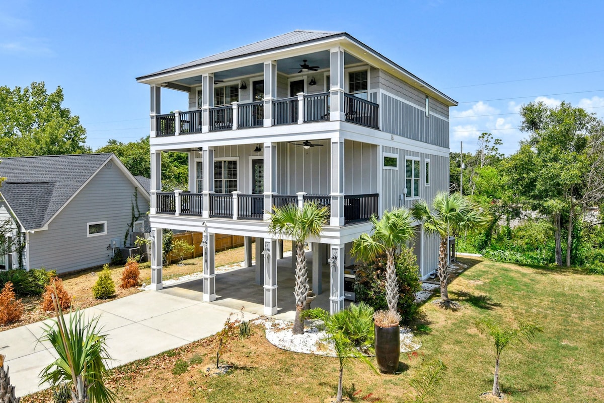 NOLA 4BR near beach / Heated Pool/Spa