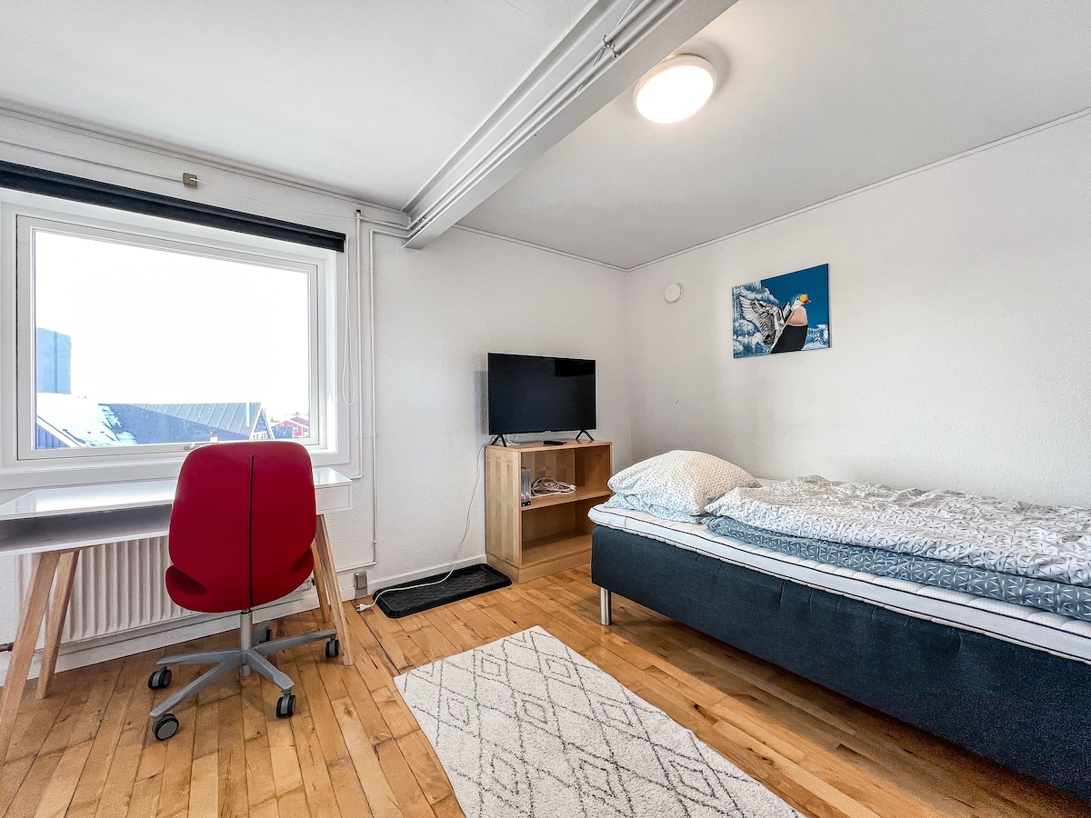 Lejlighed i Nuuk Centrum med 5 sovepladser