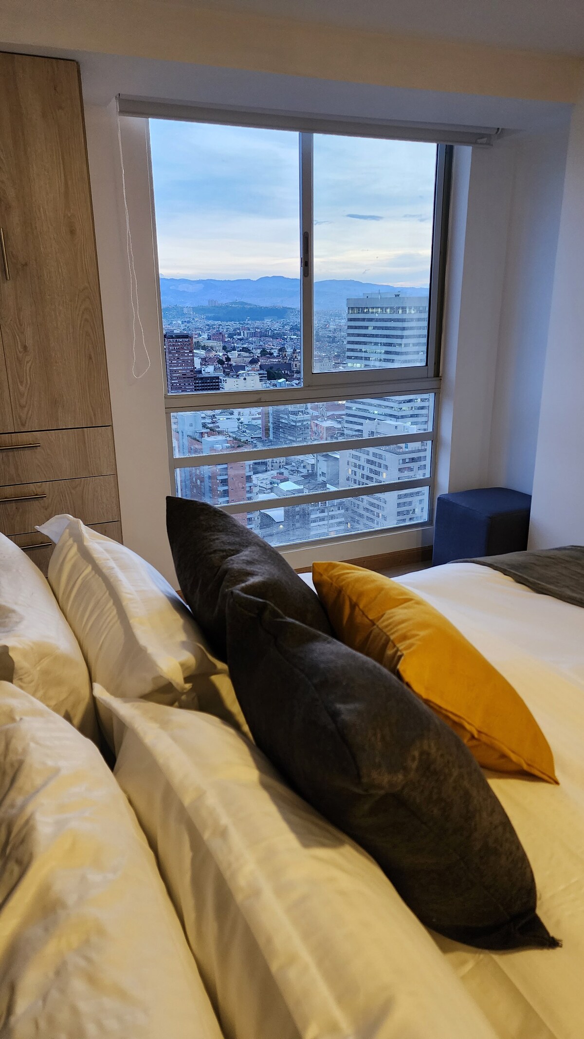 Panoramic view in Bogotá