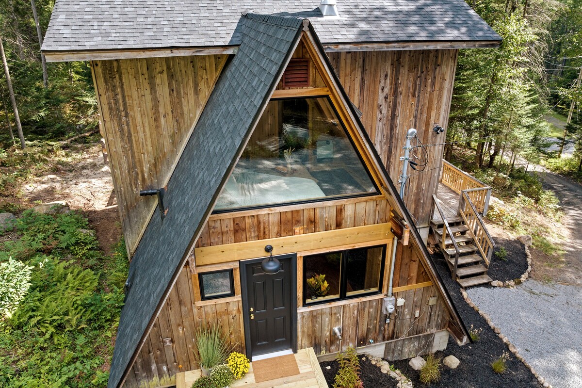 Modern Adirondack A-Frame Retreat