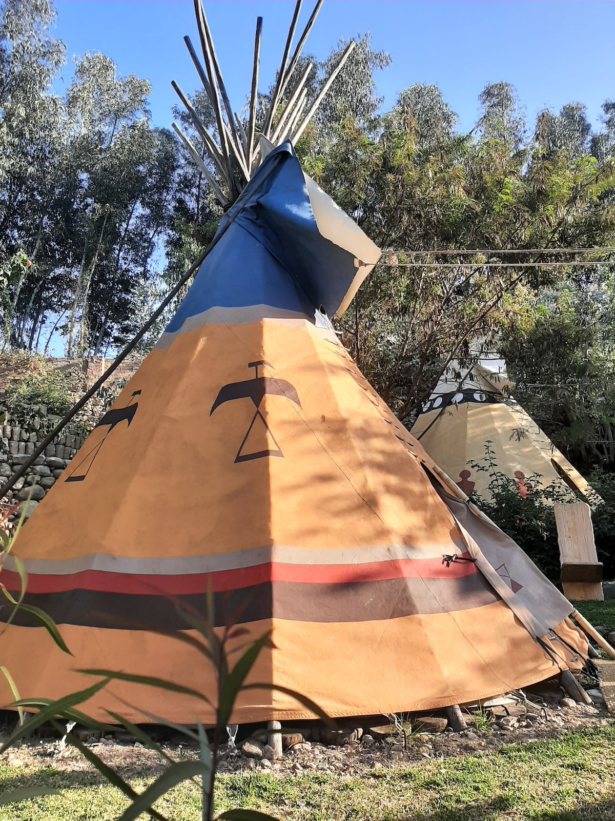 Teepees en lindo Glamping