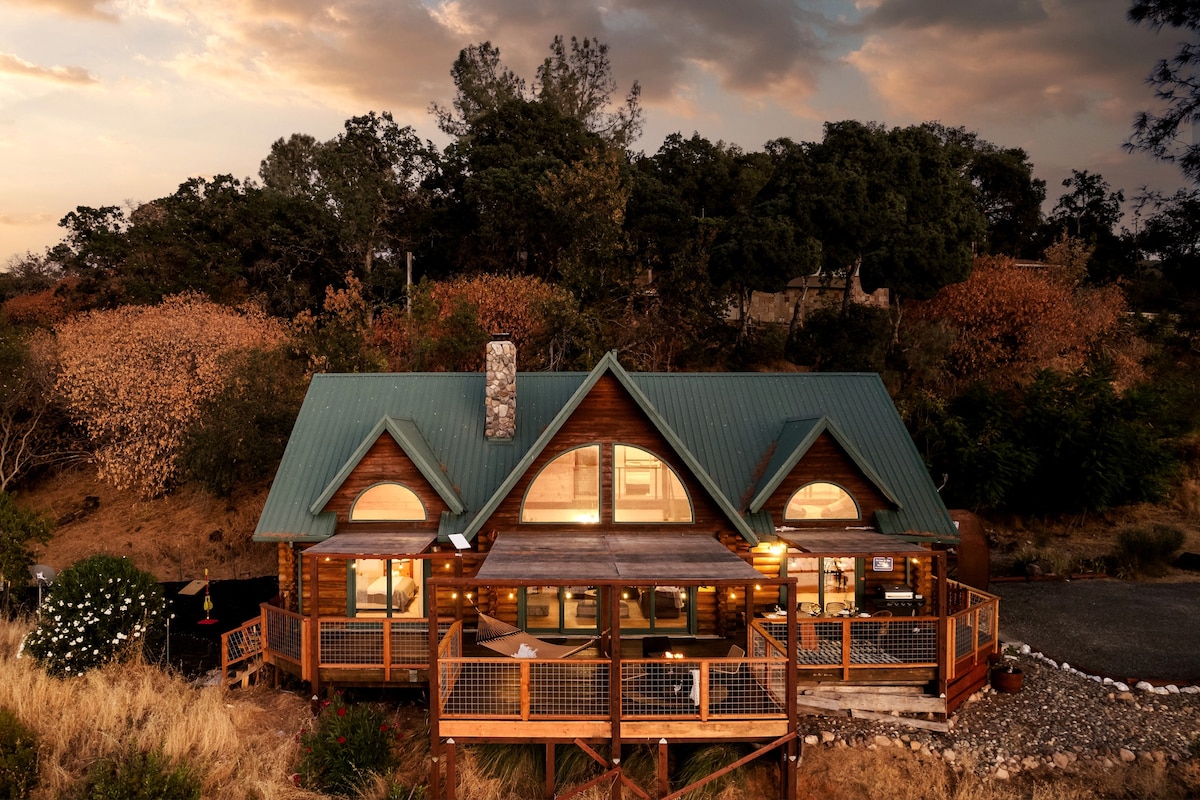TimberTales -舒适的小木屋|神奇的湖景