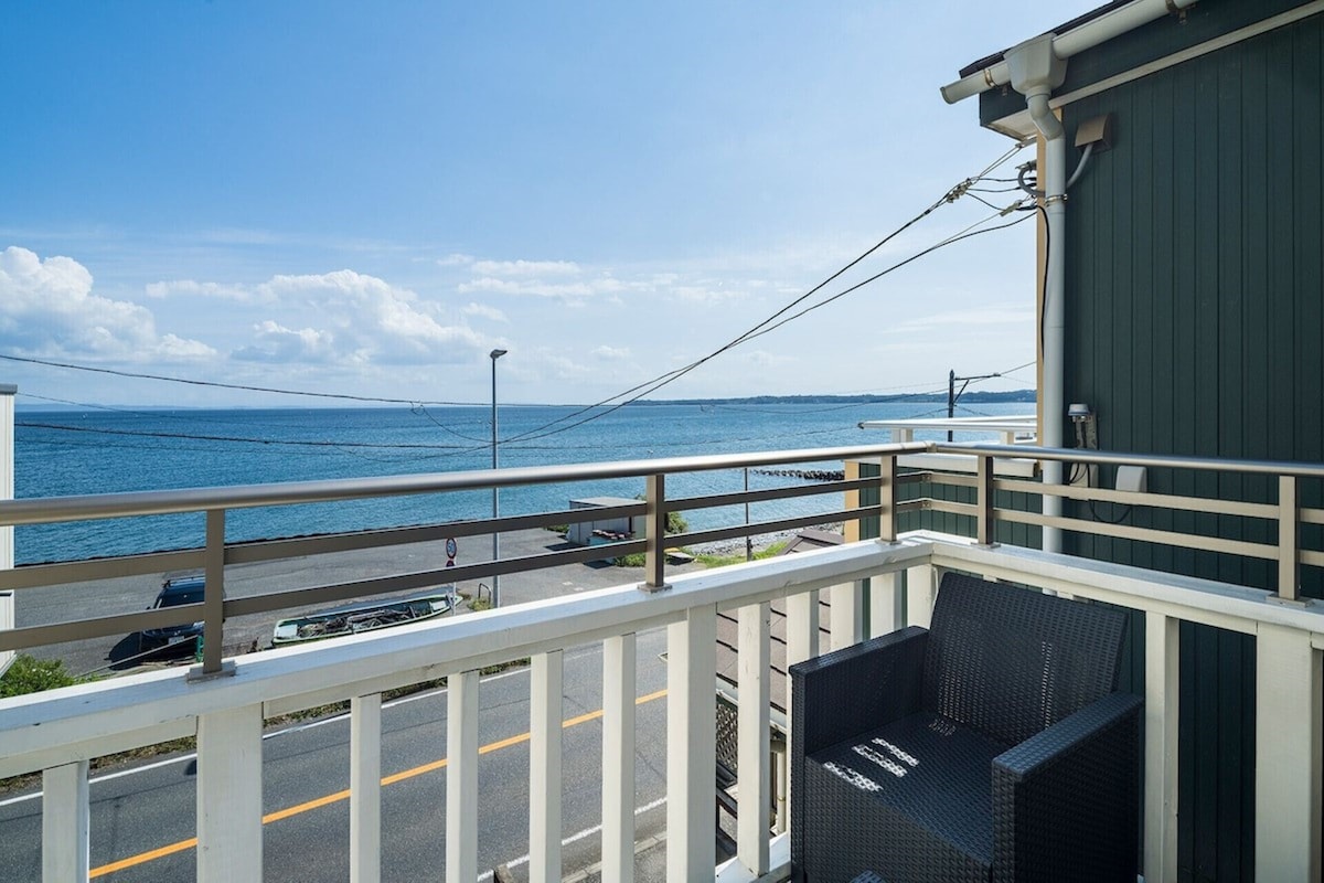 Oceanfront Villa with　Sauna, Wooden bath & Massage