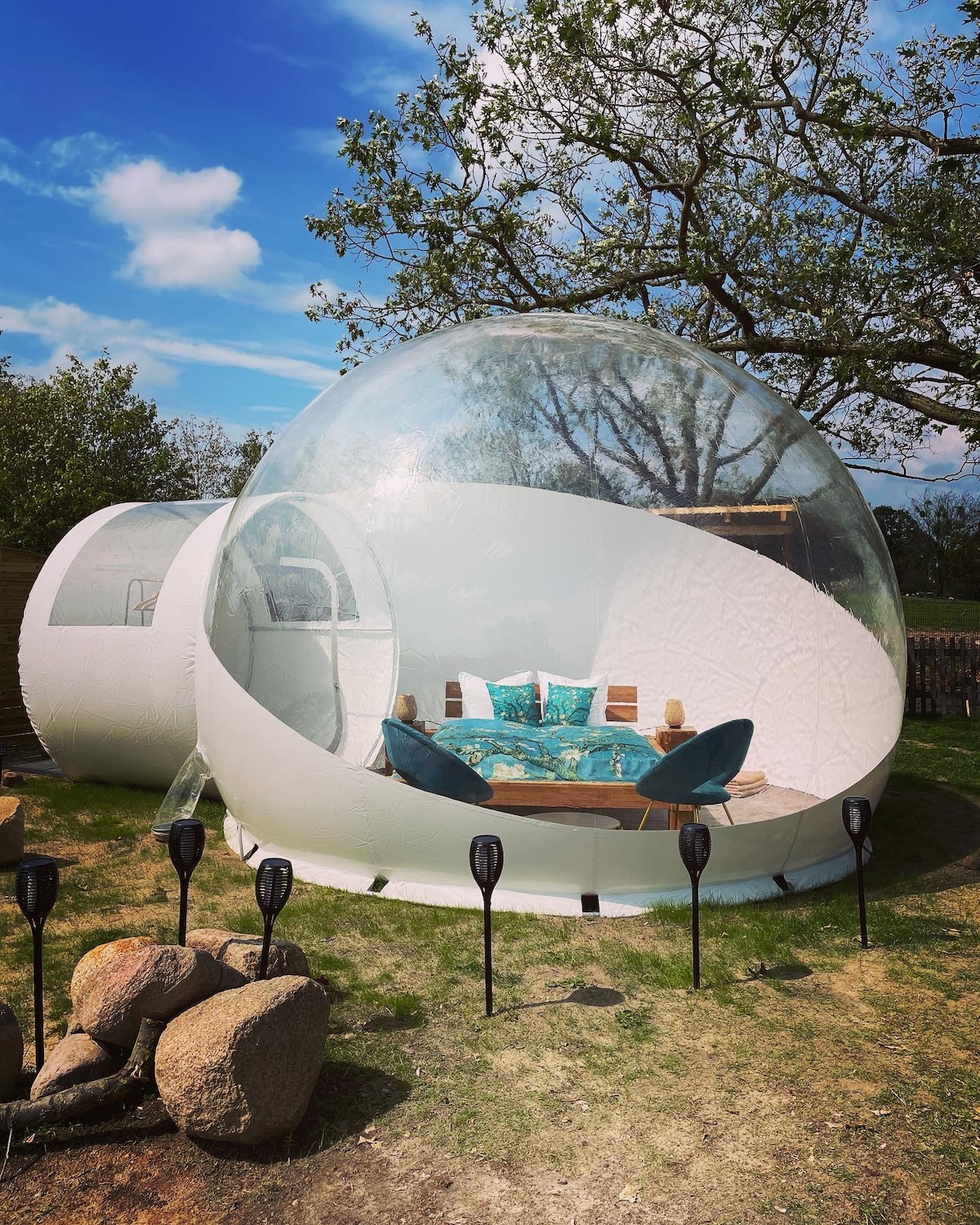 Bubble Tent Berlin: Schlafen unterm Sternenhimmel