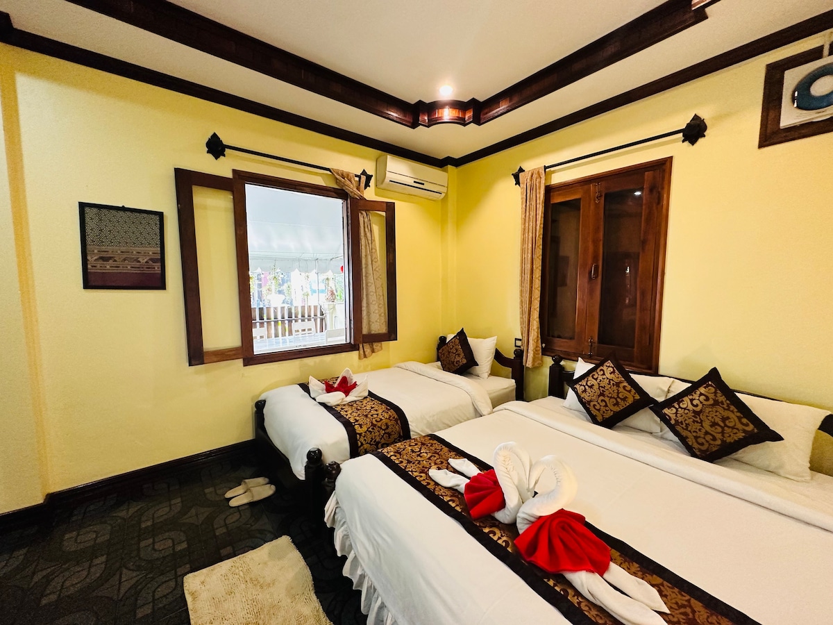 Deluxe Triple Room at Visoun Luang Prabang Hotel