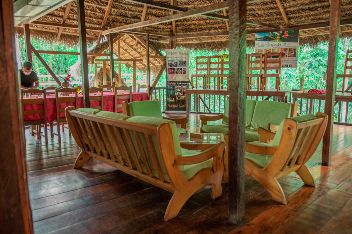 Caiman Lodge - All Inclusive (1Sgl + 1Double bed)