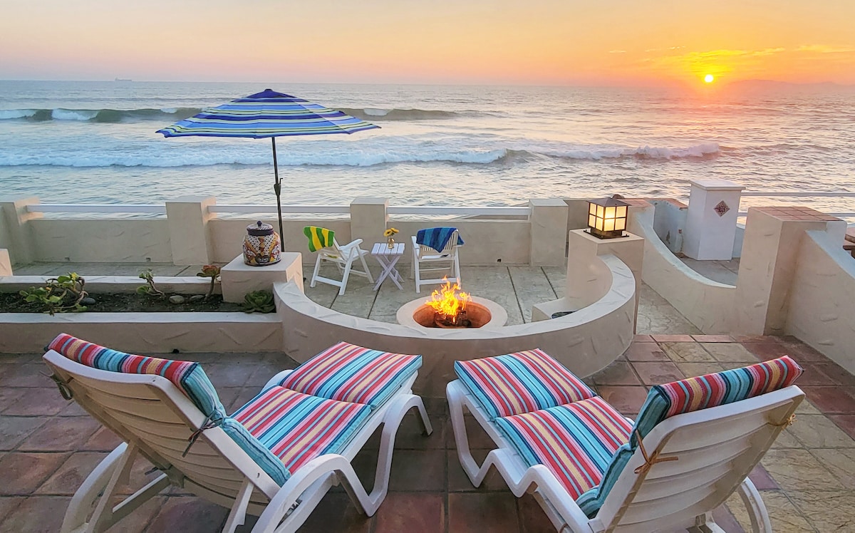 Charming Beachfront Casita in Rosarito, Mexico