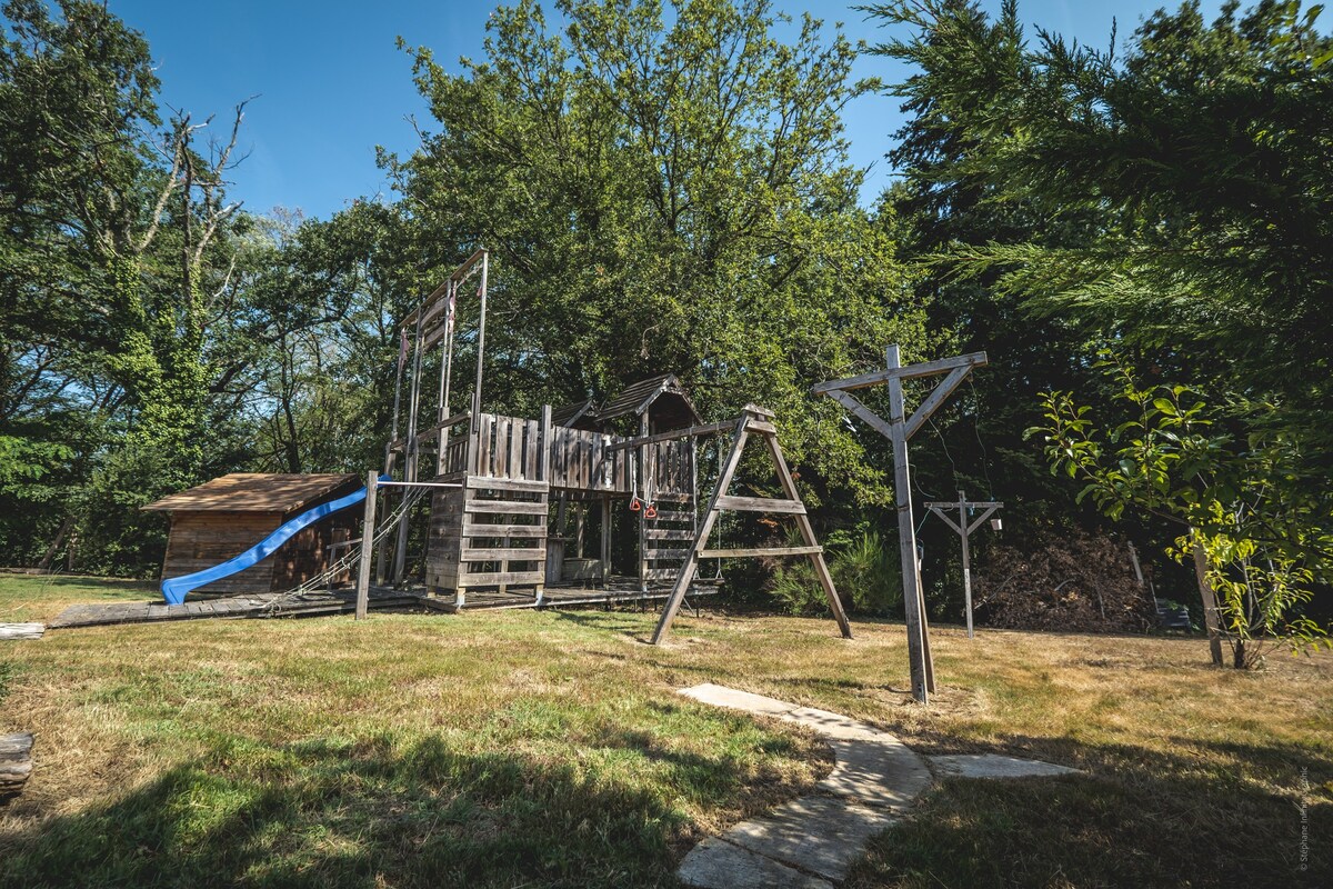 Maison Galine - Swimming pool - Playground