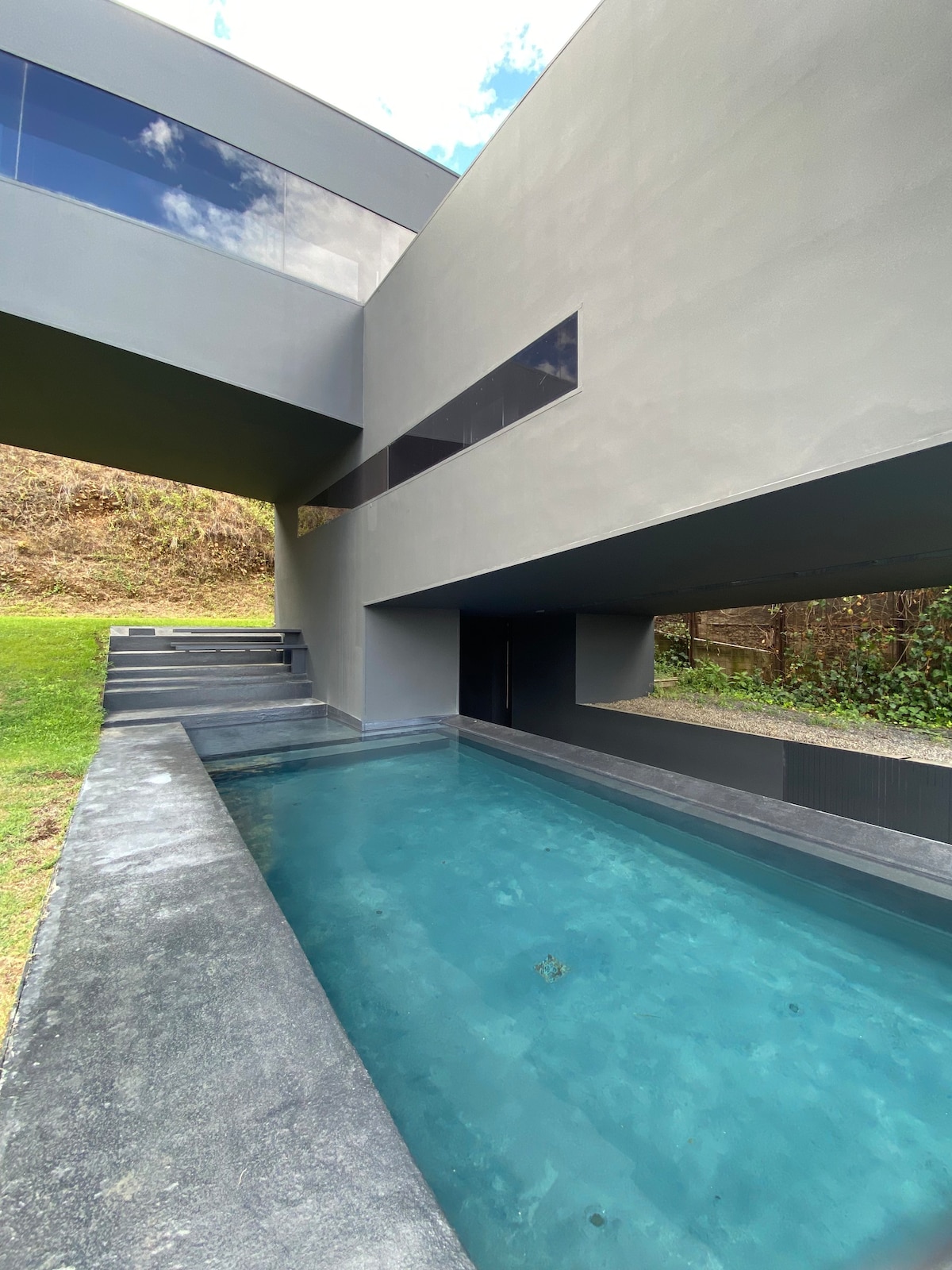 The Black Line House