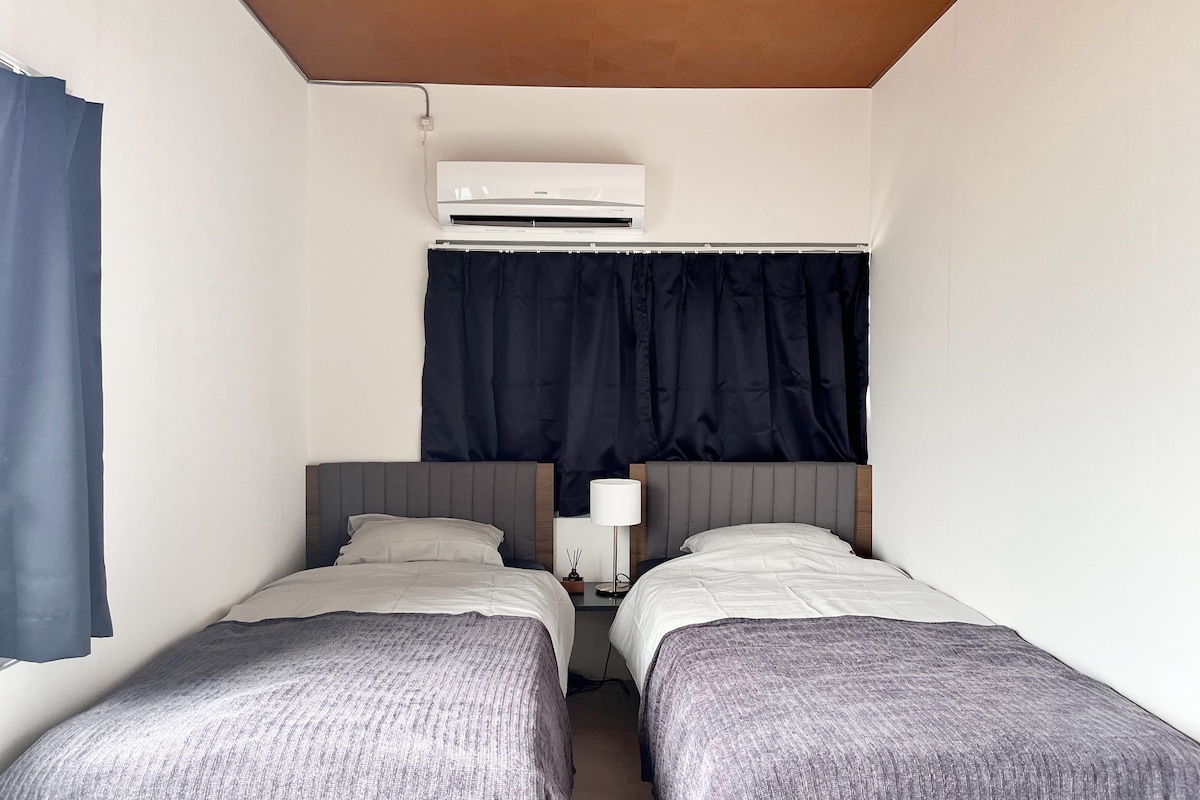 7 min from Okayama Station！Max 6 persons！