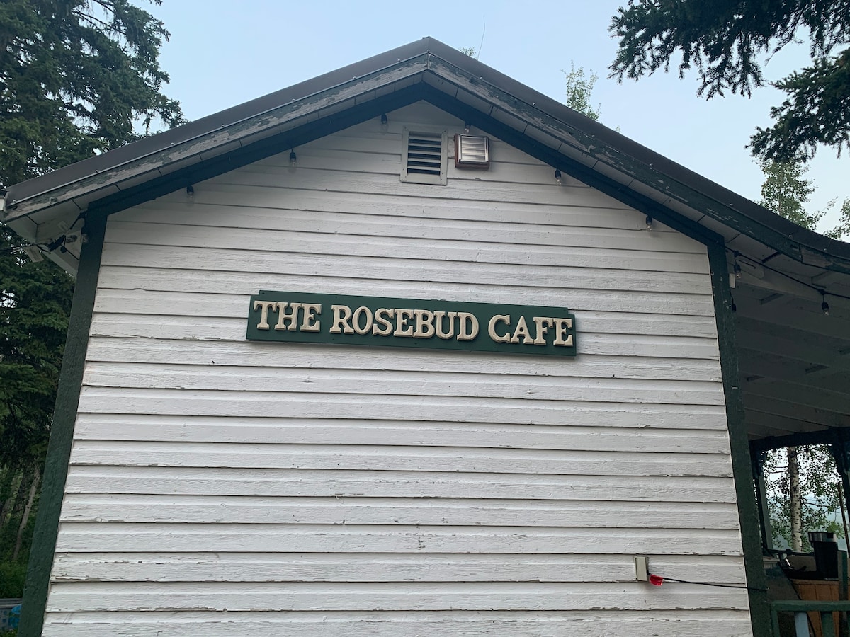 The historic Rosebud Cafe