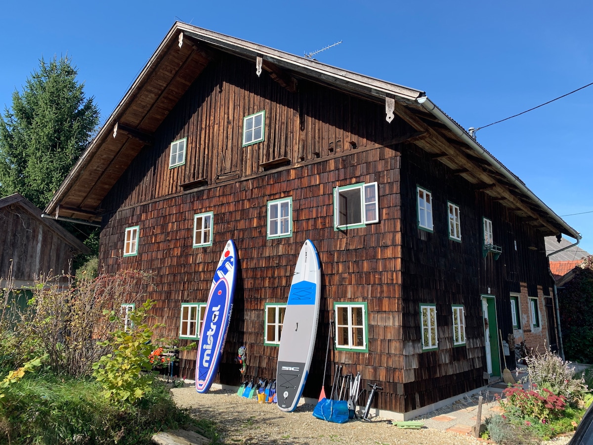 Holzhaus zum Entschleunigen