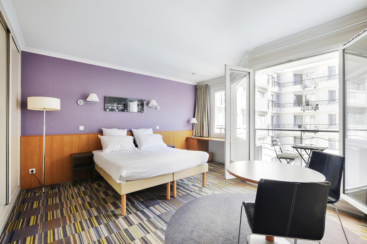 巴黎世博会Appart 'hotel Adagio 4 *迷人且设备齐全
