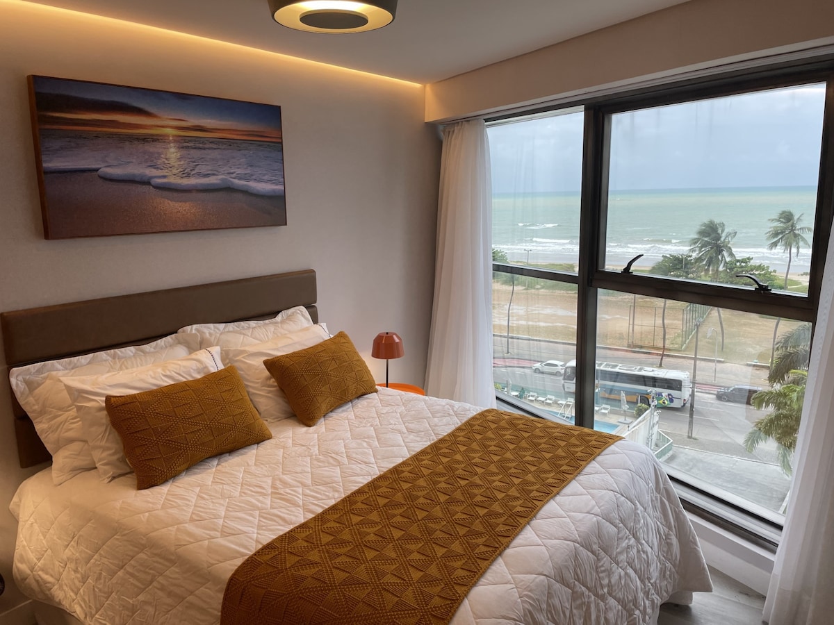 Beautiful flat | View to Boa Viagem beach