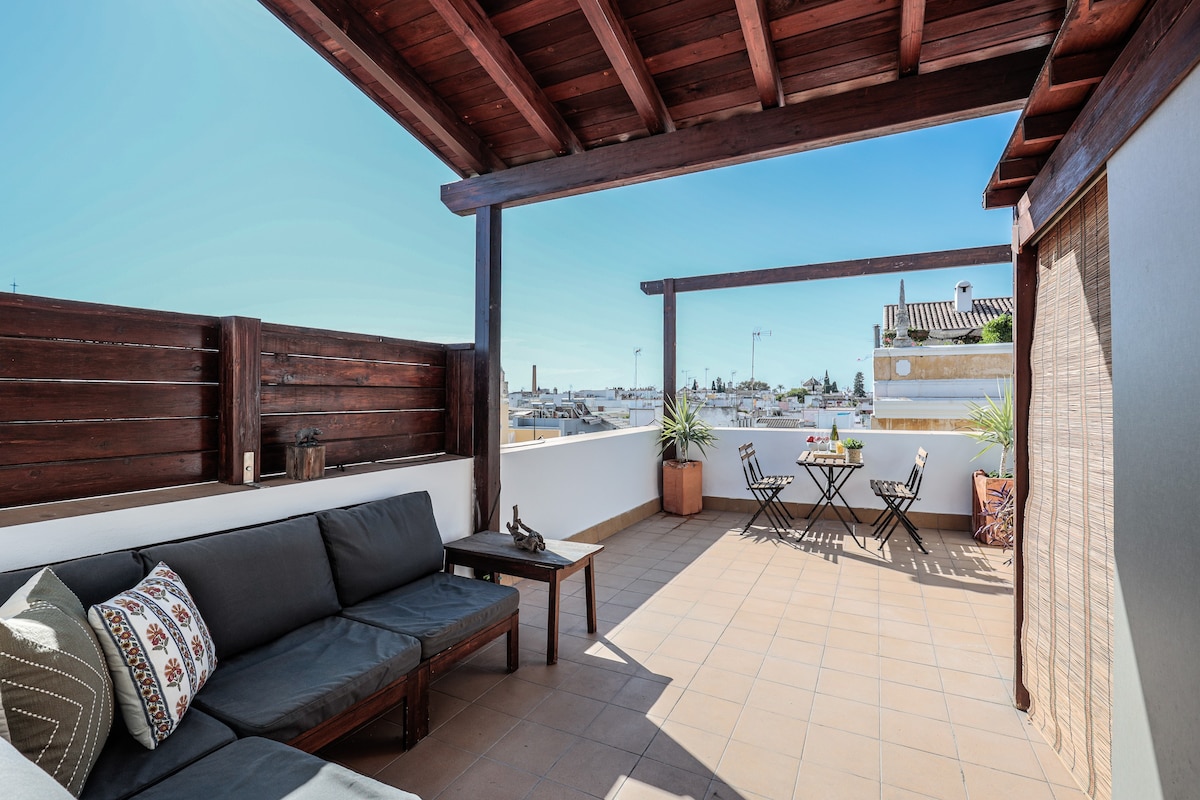 Precioso dúplex con terraza privada centro Sevilla