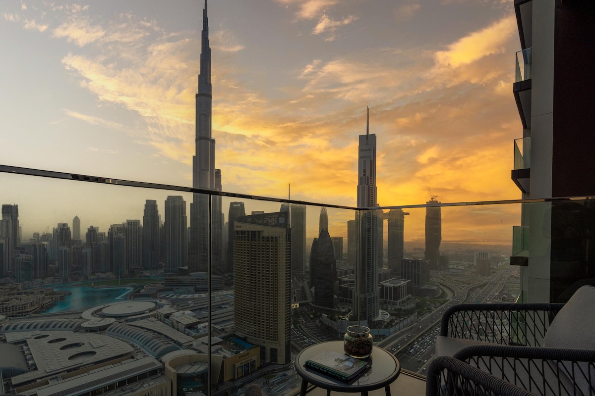 终极住宿/哈利法塔（ Burj Khalifa ）景观/6人