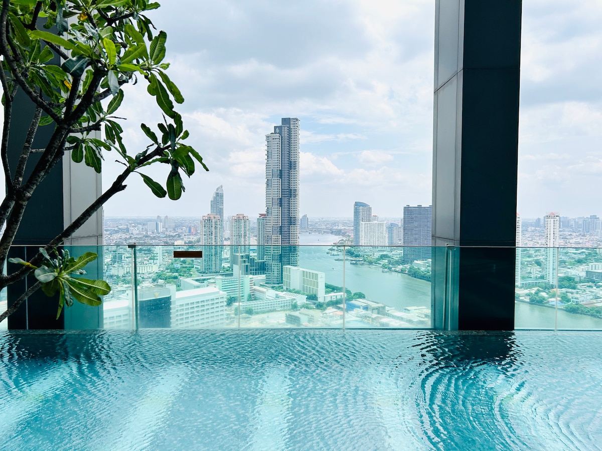 Sky pool/Infinity pool/Cosy room/Sathorn