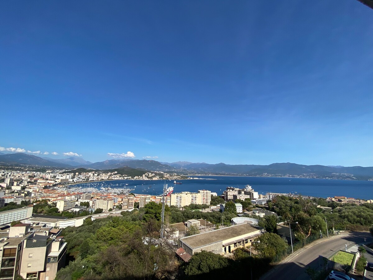 A Toretta, magnifique vue mer panoramique