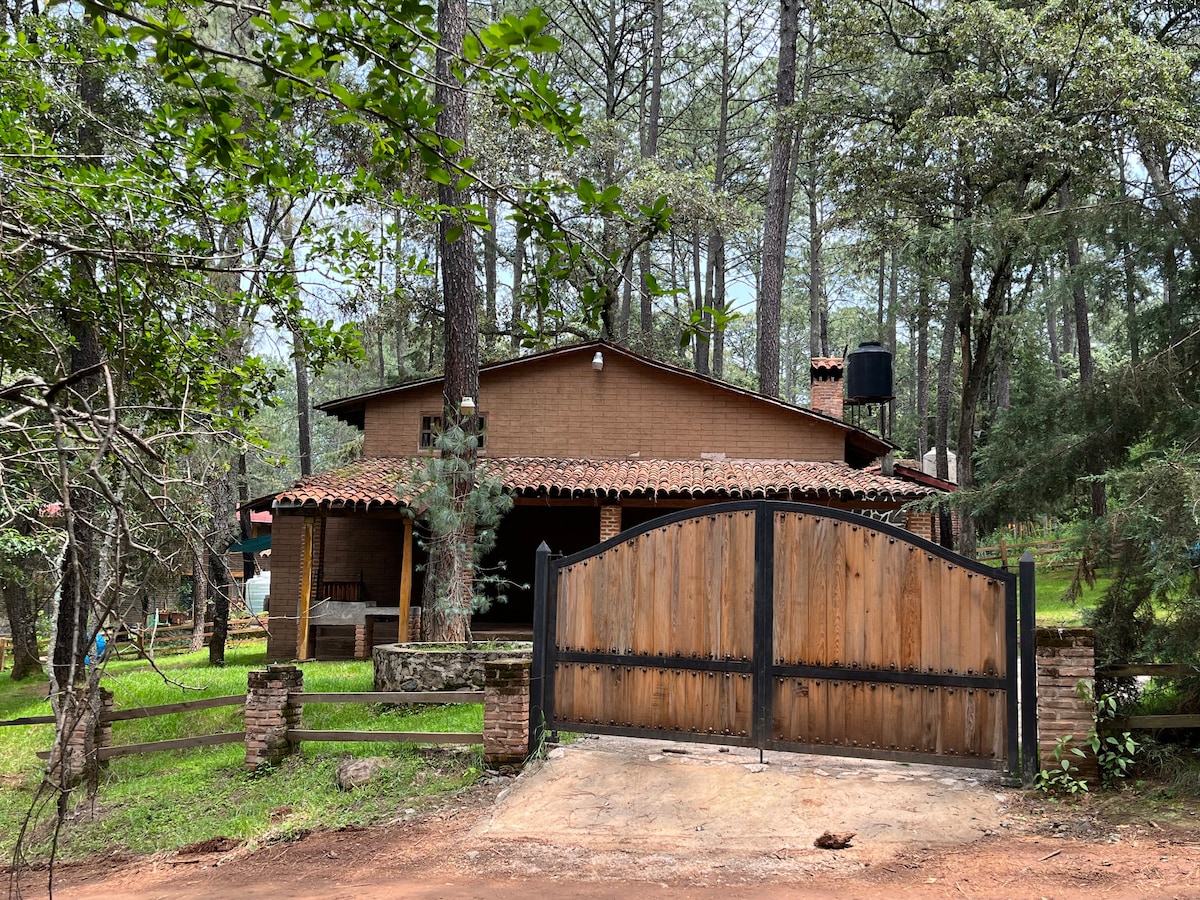 Cabaña en el bosque Tapalpa