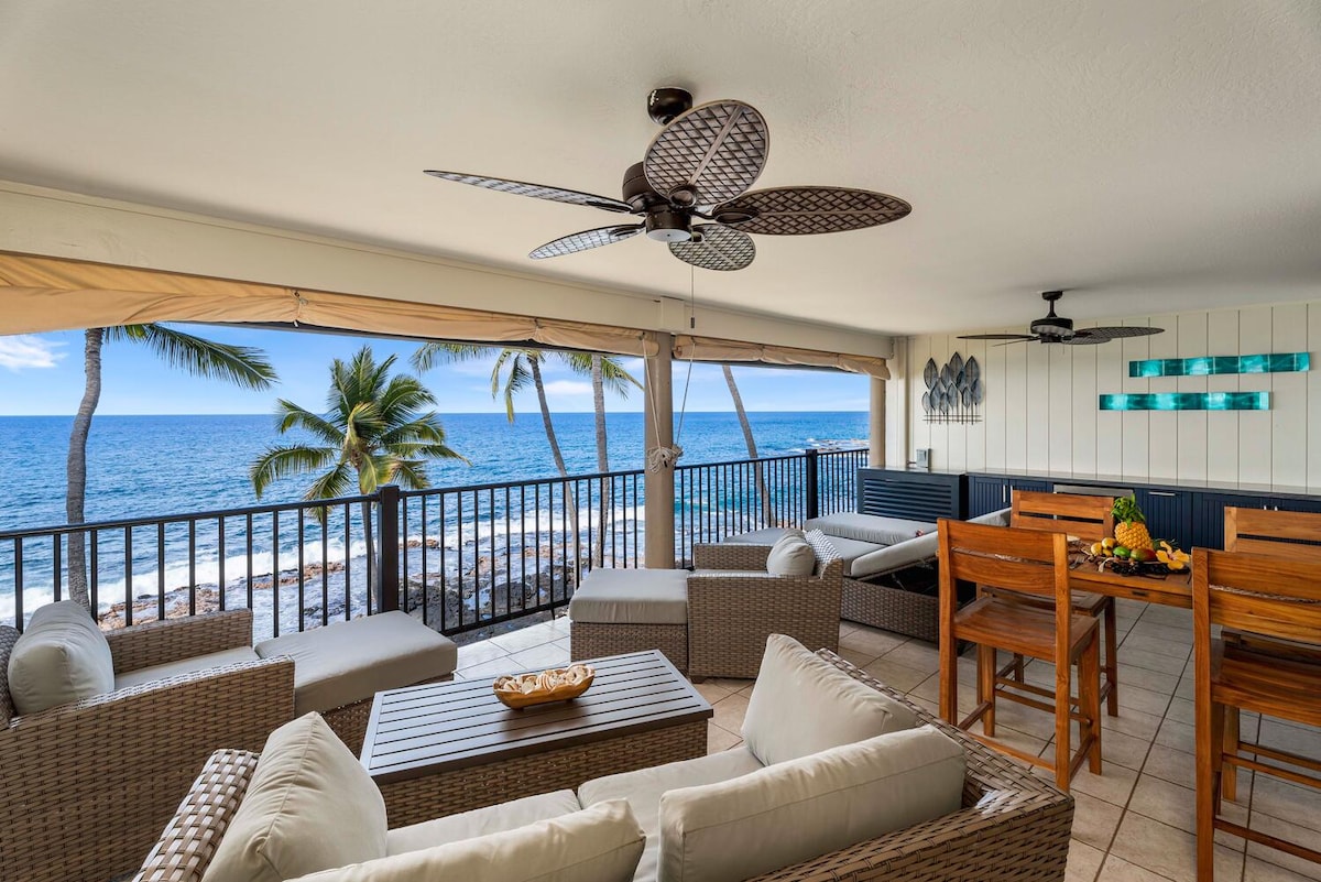 NEW! Top Floor! Fabulous Oceanfront Condo with A/C