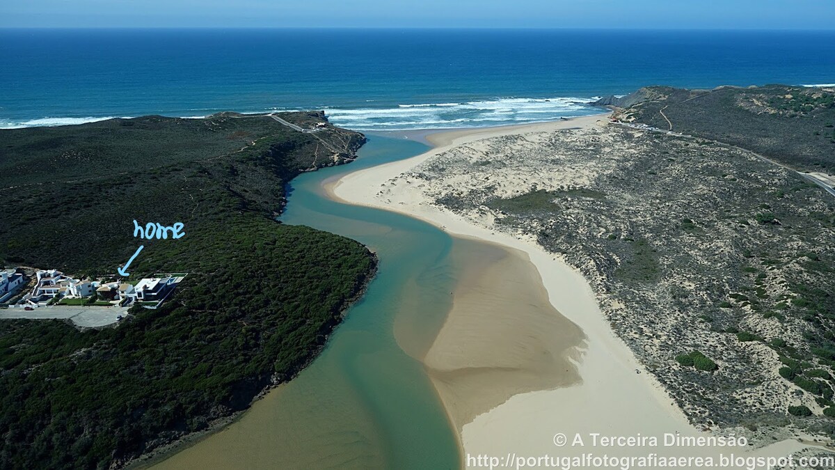 Villa en Aljezur praia Monteclerigo y Amoreira