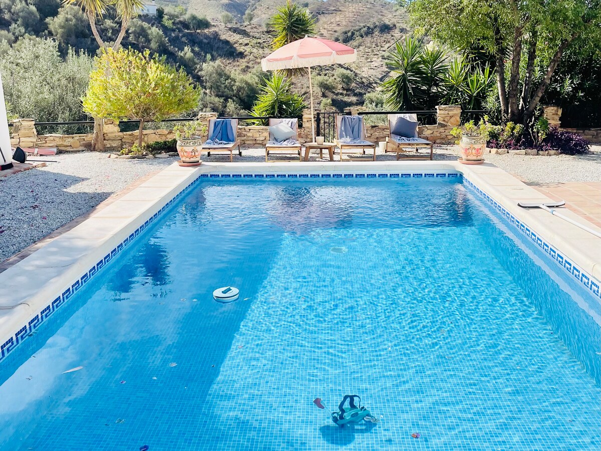 Los Romanes别墅设有私人游泳池