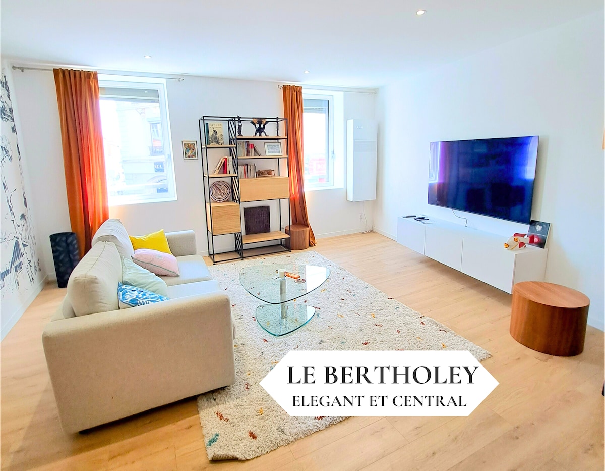 Le Bertholey: appartement climatisé et moderne