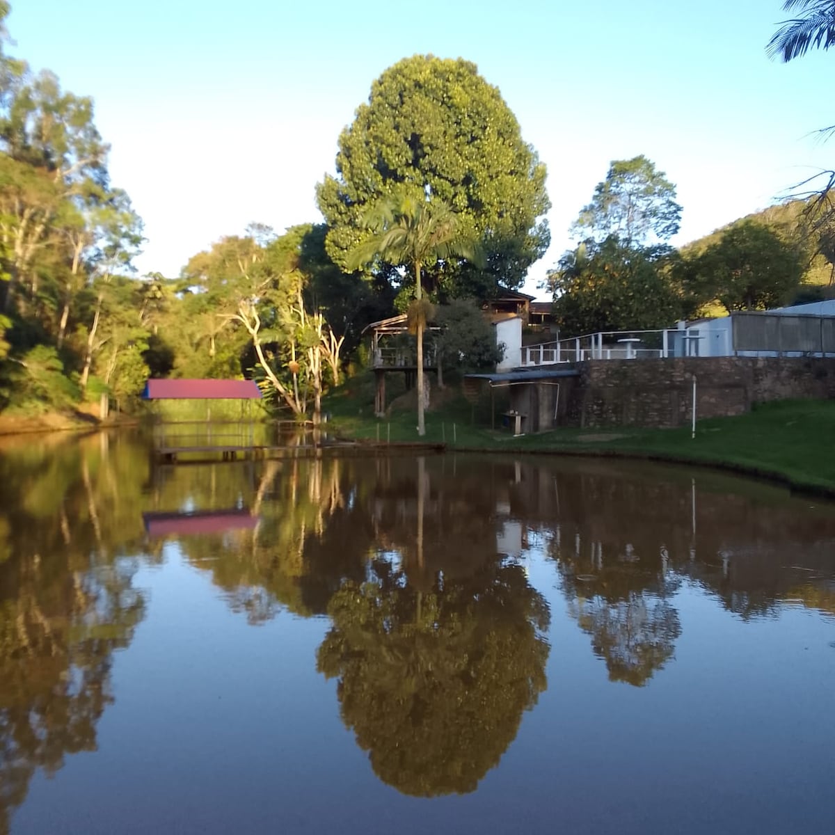 Sítio em Cajuri, para descansar em família!