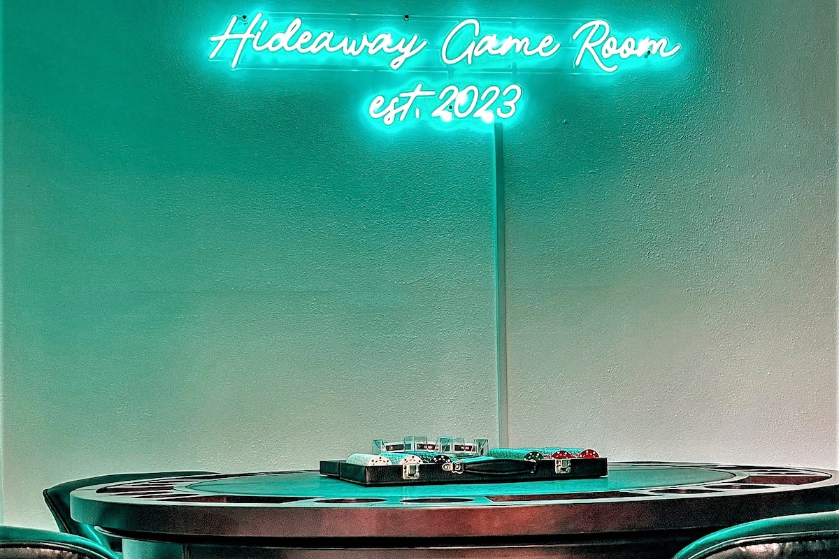 Hideaway Hacienda Game Room TDY (2K/2Q)