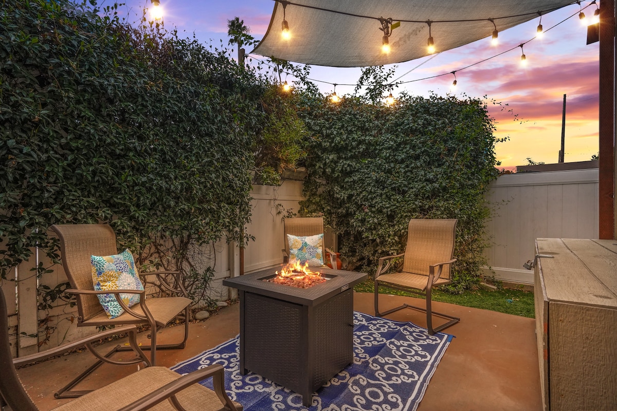 The Casita Florida |Arcade|Fire Pit Patio|King Bed