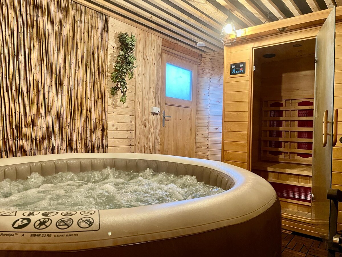 Cozy Apt. privater Whirlpool, Sauna & Kaminzimmer