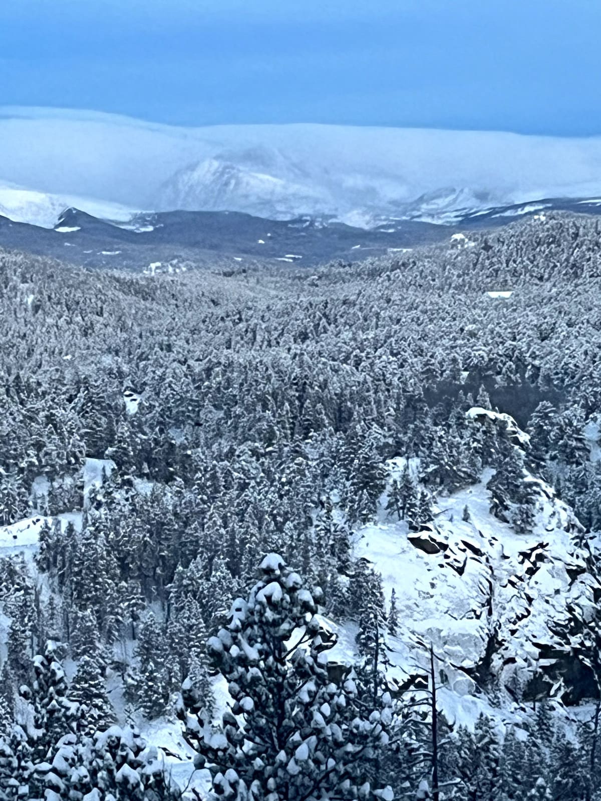 全景山景小屋