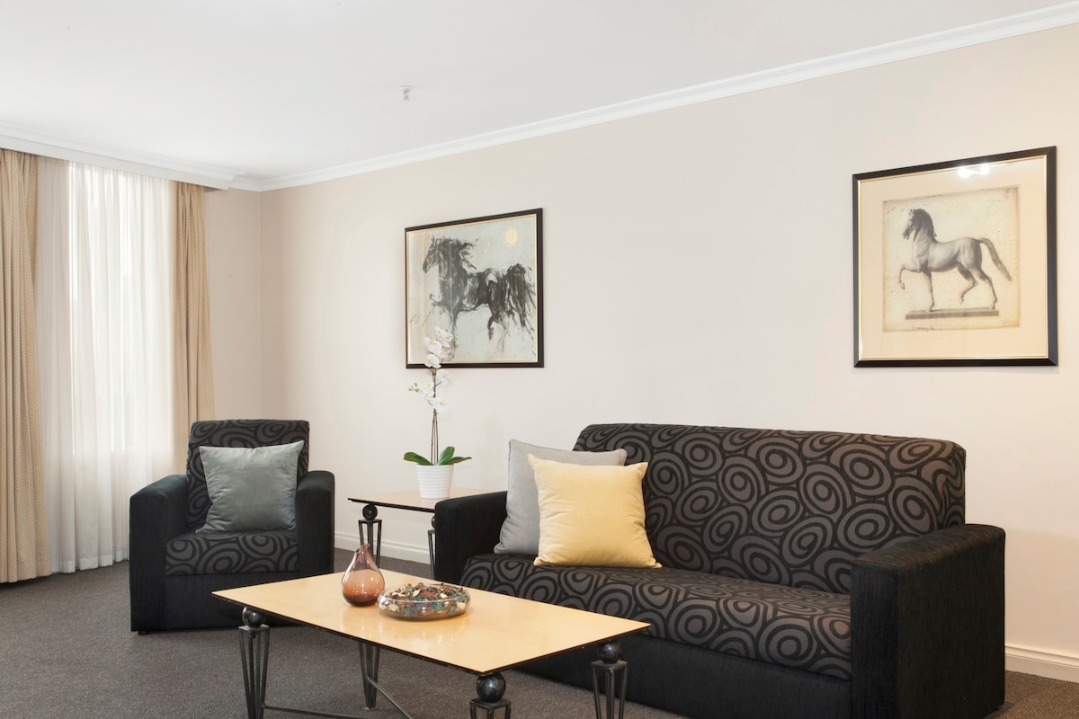 Melbourne Metropole Central Hotel 1BD APT with Spa