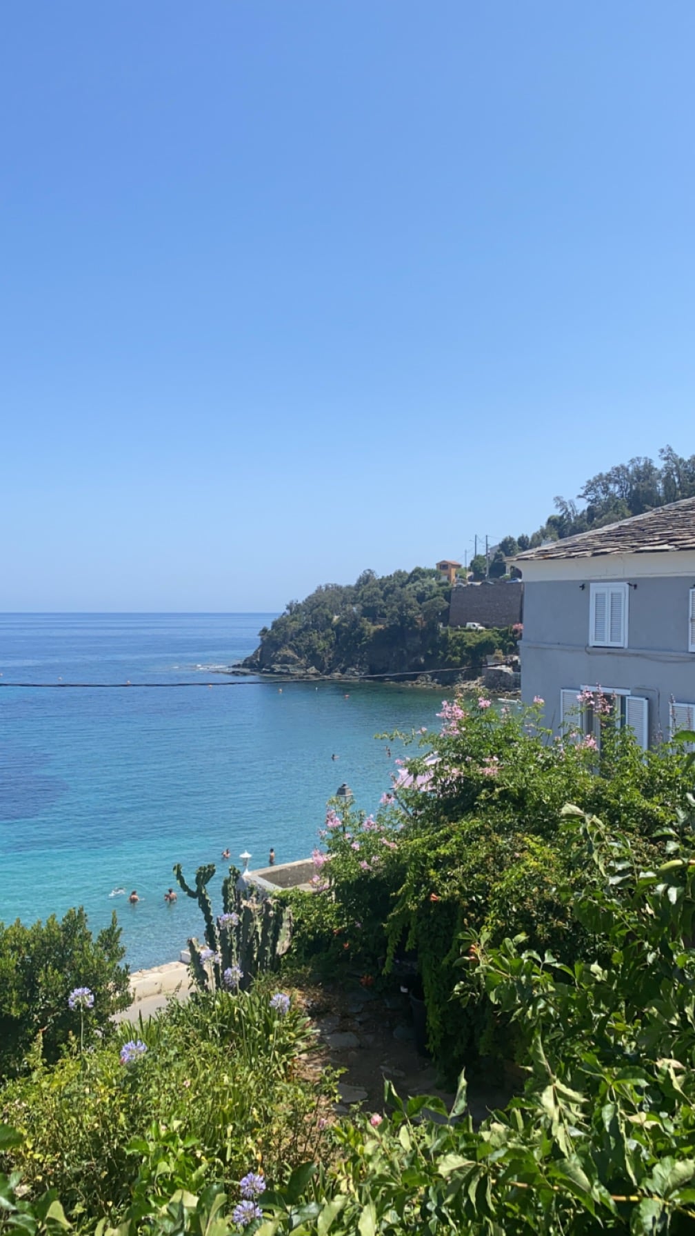 Maison en bord de mer