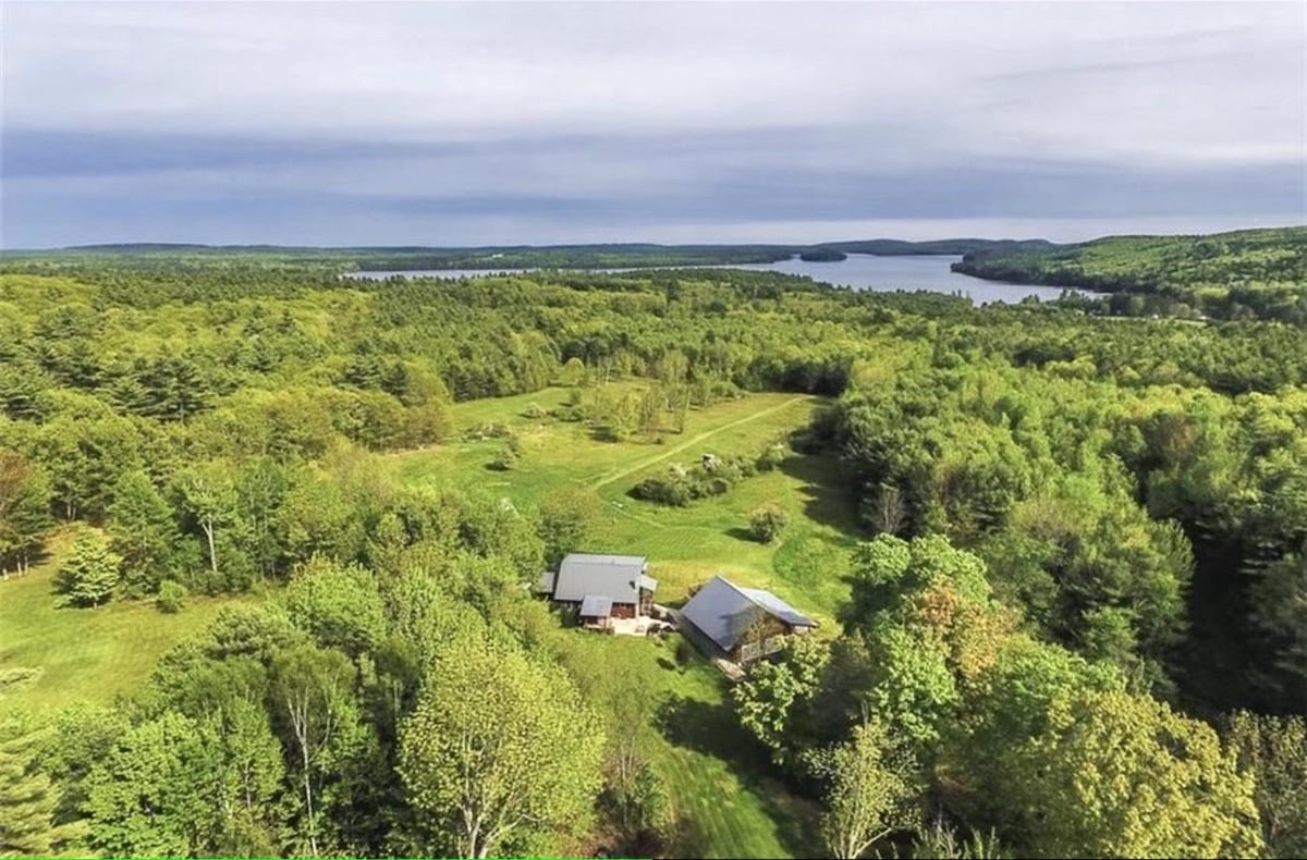 Log Cabin on over 15 acres