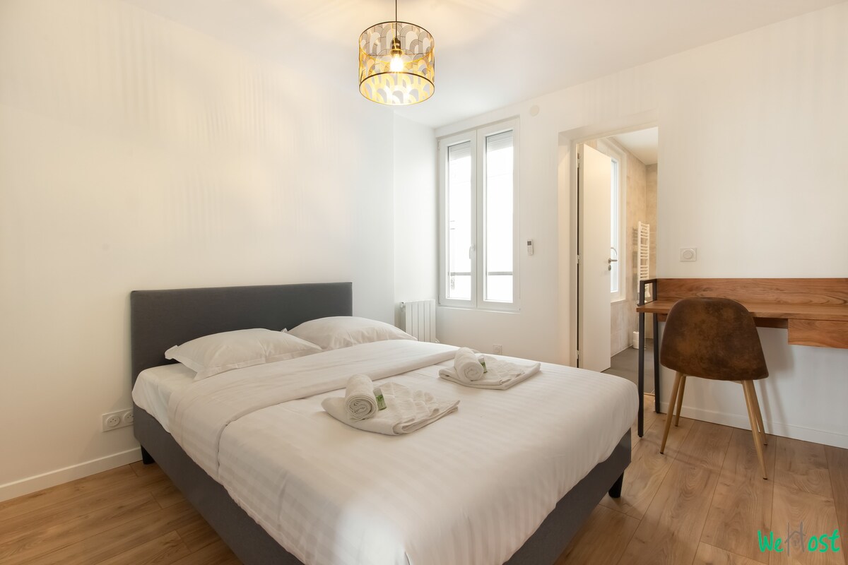 *Charming apartment for 4 people Paris 17*