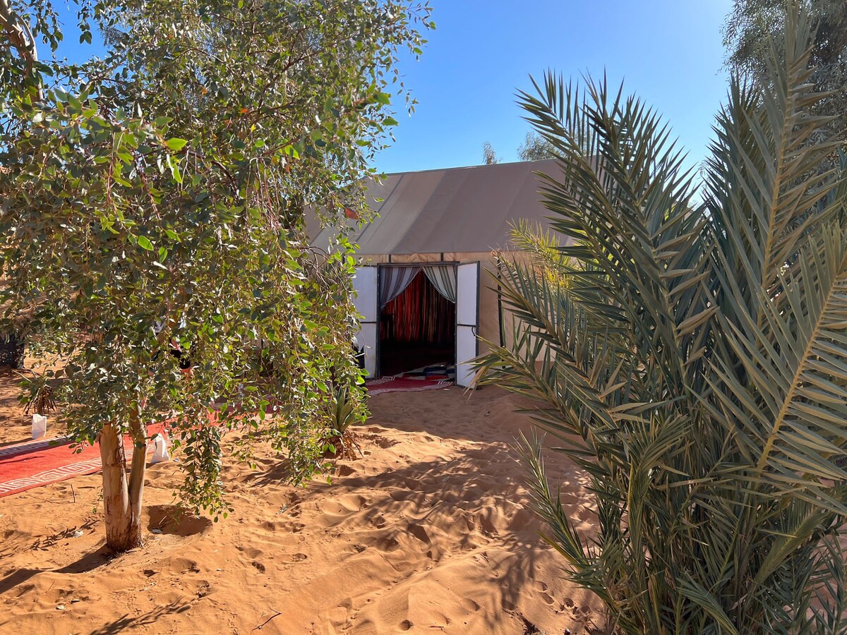 Royal Mobarak camp in merzouga