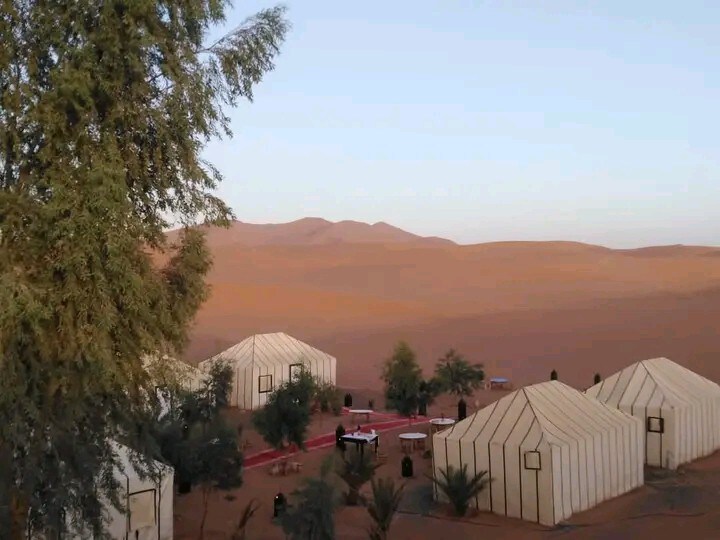 Royal Mobarak camp in merzouga