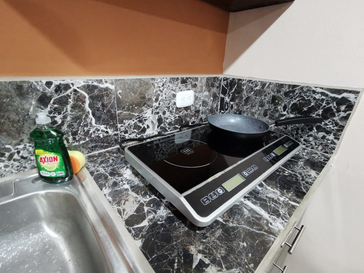Acogedor Apartamento-2 con cocina y lavadora