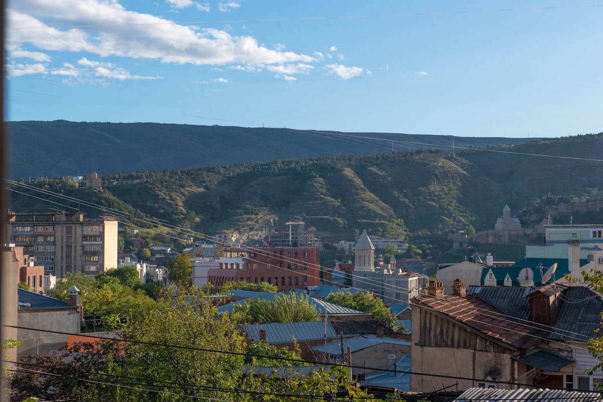 The Ultimate Escape with stunning Tbilisi view