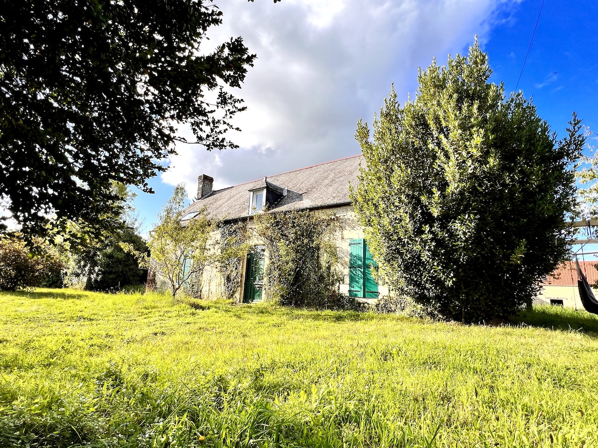 Maison de campagne au calme en pleine nature