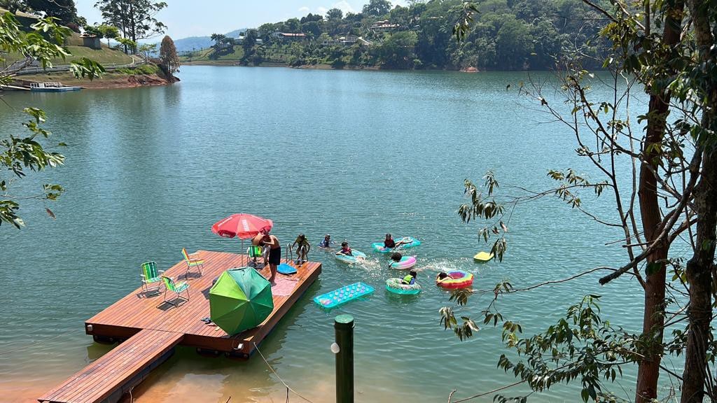 Pé n'água + vista da Represa - Jacareí